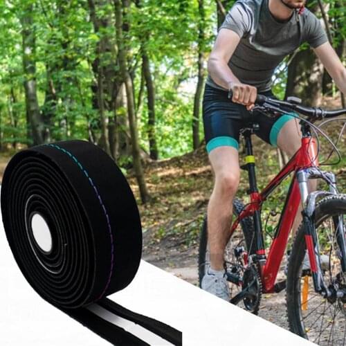 2 pieces of high-elastic shock-absorbing EVA non-slip handlebar tape road mountain bike bicycle handlebar tape