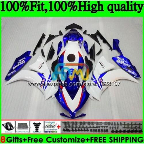 Injection For HONDA CBR 1000 RR CBR1000RR blue white 17 18 19 145BS.21 CBR 1000RR CBR-1000RR CBR1000 RR 2017 2018 2019 Fairing