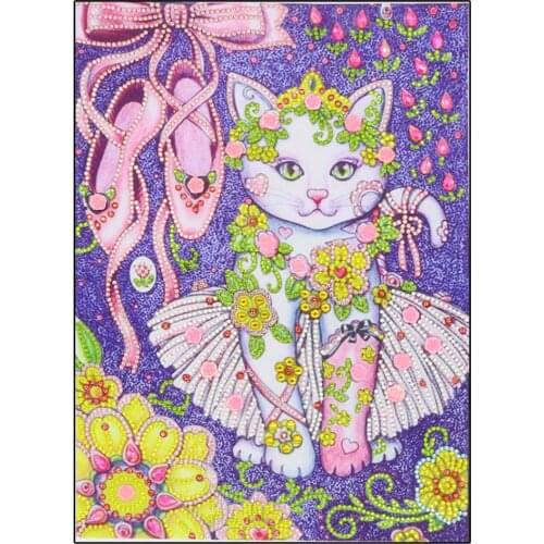 Pintura redonda de diamante 5D 5D DIY Kit de punto de cruz patrón de mosaico pinturas decorativas para hogar recién llegados