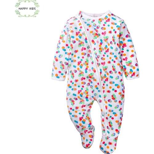 Newborn Rompers Clothes Baby Boy Infant Wear soft Cotton Romper Overalls Baby Rompers Clothing for New Girl Clothes 0-18M DLY447