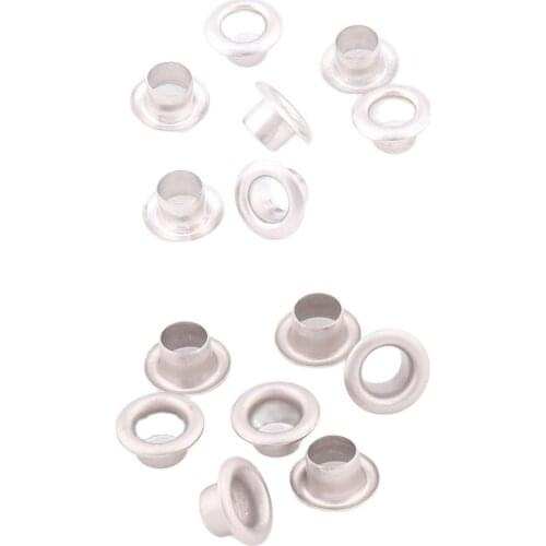 Metal Eyelets 7.5*4*4mm For DIY Leathercraft Scrapbooking embelishment bags garment clothes eyelets,Apparel Sewing Accessories