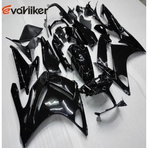 Motorcycle fairings for FJR1300 2002 2003 2004 2005 2006 glossy black ABS plastic motor panels kit