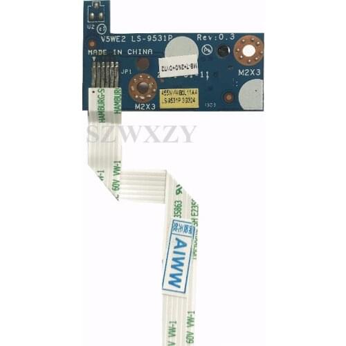 Original For Acer E1-570 E1-530 E1-570G E1-572P E1-510P LS-9531P V5WE2 Power Board Button Switch Free Shipping