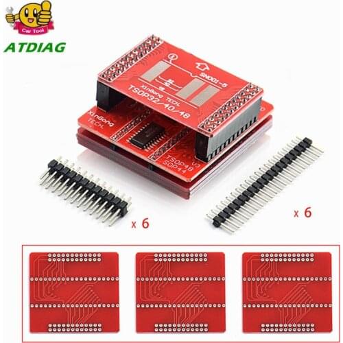 Adapters Original TSOP32 TSOP40 TSOP48 SOP44 SOP56 adapter kit for MiniPro TL866 TL866A TL866CS Universal Programmer