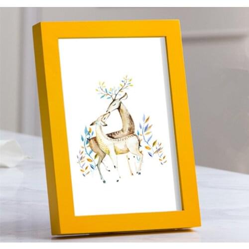 Modern 3 Colors Photo Frame For Home Desktop Table Decor 1 Piece 5-16" Picture Frame Rectangle Photo Frames Best Wedding Gift