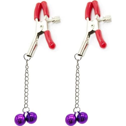 Breast Nipple Clamps Clitoris Stimulator Erotic Toys SM Bondage Adult Games Sex Toys for Couple
