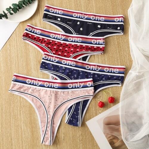 3Pcs/Lot Womens G-String Thong Underpants Panties String Underwear Briefs Sexy Lingerie Pants Intimate Low Waist Ladies