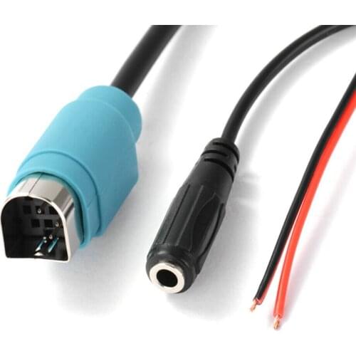 Adapter Audio adapter For Alpine KCE-236B 9870/9872 Mic Newest Protable