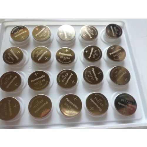 10pcs/lot New Original Panasonic 3V BR2330 Battery BR 2330 High temperature Button Coin Cell Battery Batteries