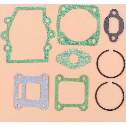 Engine Motor Gasket 40mm Piston Ring Kit For Subaru ROBIN NB411 FL411 NF411 NB351 Brush Cutter 1E40F-6 Trimmer Weedeater Motor