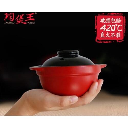 The birds nest water stew small ceramic casserole pots with handle traditional Mini Baby