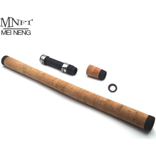 MNFT 1Set Lengthened Soft EVA Cork Grip And Plastic Reel Seat Fishing Accessories Use To DIY Fish Rod Building and Repair