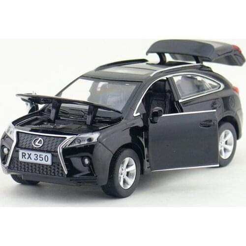 Diecast Toy Model/1:32 Scale for Lexus RX350 SUV Sport Car/Pull Back/Sound & Light/Educational Collection/Gift/Kid