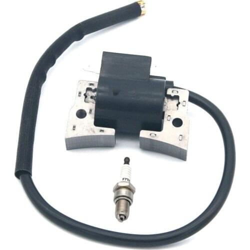 Gas Ignition Coil Module Spark Plug F7TC For Kawasaki John Deere FE290D FE350D FE400D GEF00A Engine Magneto Parts#22171-2207
