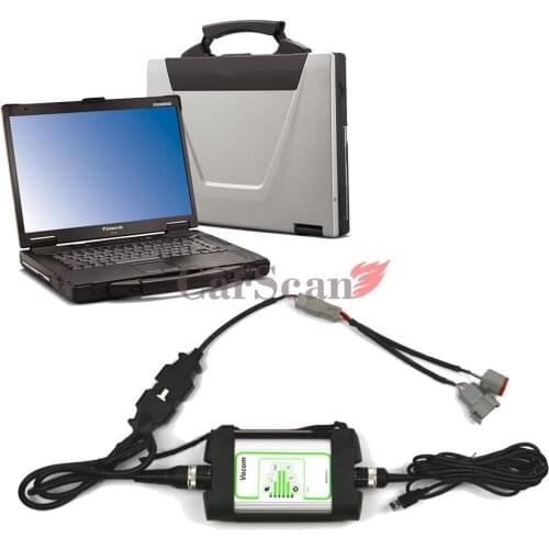 CF52 laptop for volvo penta vodia5 diagnostic kit 88890300 vocom interface vodia5 diagnosis software