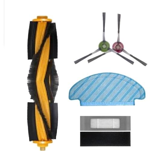 Main Brush HEPA Filter Side Brush Mop Cloth for Ecovacs DEEBOT OZMO T8 AIVI RobotiC Vacuum Cleaner Parts Accessories