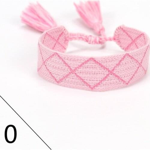 Woven Friendship Bracelet For Women Braided Tassel Bracelet Handmade Embroidery Bracelet gifts Vintage Jewelry Wholesale
