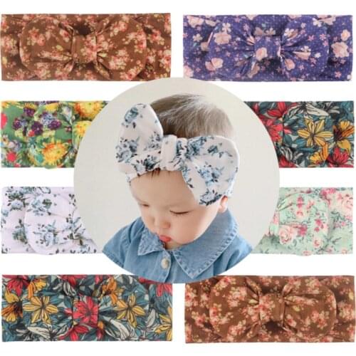 New 12 Colors Newborn Baby Headbands Children Seamless Super Soft Cotton Hairband Turban Knotted Girls Hairbands Kids Headwear