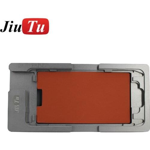 4 in 1 Cold Press Mold For iPhone 8 8 Plus 7 7P 6S 6SP LCD and Glass Positioning Alignment Pressing Metal Mould + Mat Rubber