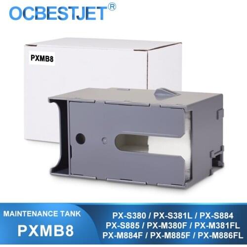 PXMB8 Maintenance Ink Tank Waste Ink Tank For Epson PX-M380F PX-M381FL PX-M884F PX-M885F PX-M886FL PX-S380 PX-S381L PX-S884