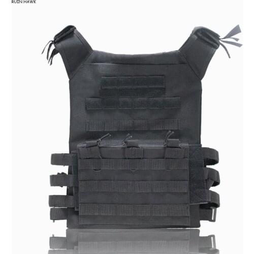 Tactical Vest Airsoft Combat Military Gear Combat Assault Plate Carrier CS Training Outdoor Clothing Hunting Armor Vest Black