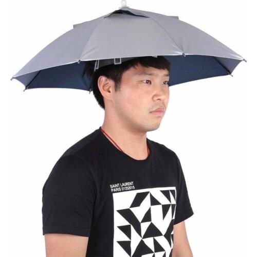 Outdoor Fishing Cap Waterproof UV Protection Fishing Hat Handfree Umbrella Cap Fishing Accessories
