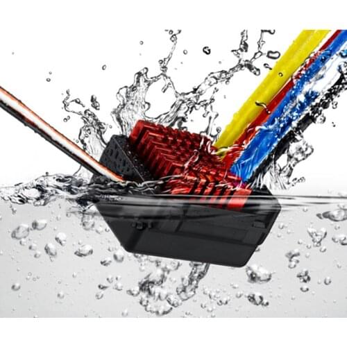 Hobbywing QuicRun WP 880 80A Dual Brushed Waterproof ESC Speed Controller For 1/8 RC Racing Car Truck Tank