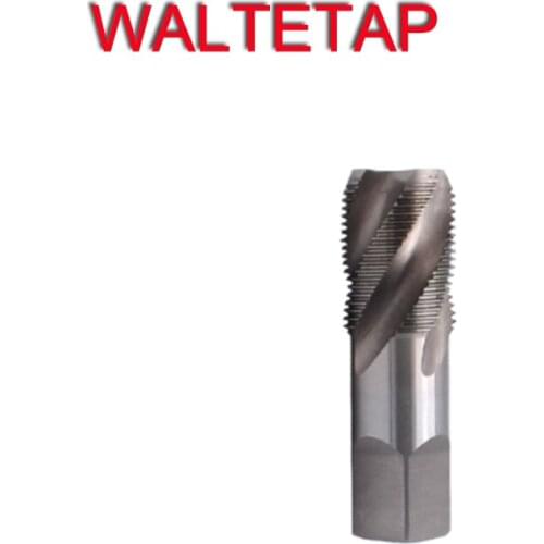 WALTETAP HSSE American Made Parallel Pipe Thread Screw Tap NPS 1/8-27 1/4-18 3/8-18 1/2-14 3/4-14 Thread Pipe Taps