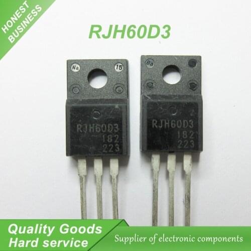 10PCS free shipping RJH60D3DPP RJH60D3 TO-220F 100% new original quality assurance