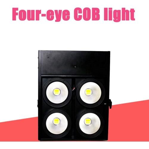 4 Eyes 4x100w LED Cob Light DMX Stage Lighting Led Effect Public Light Cold White / Warm White 2in1 DMX Wash Light env