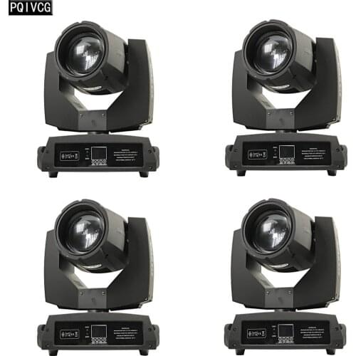 4 Pieces 230W 5R Beam Light Moving Head Light Bar Disco Wedding Stage Performance Flash Pattern Light