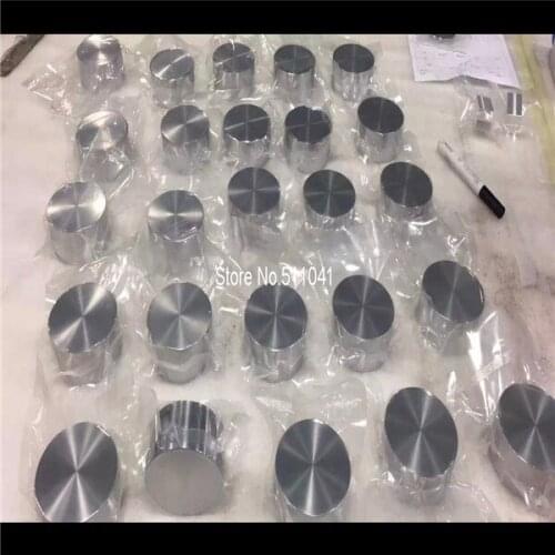 99.95% chromium target,Cr round target 80mm x 37mm ,25pcs free shipping
