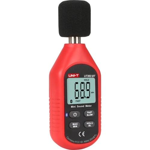 UNI-T UT353BT Digital Sound Level Meter Bluetooth Noise Meter Tester 30-130dB Decibel Monitor