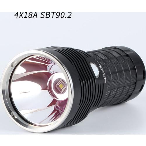CONVOY 5400LM Flashlight Type C Rechargeable 4X18A SBT90.2 LED Lamp Hunting Riding Night Fishing Outdoor Lighting LED Torch