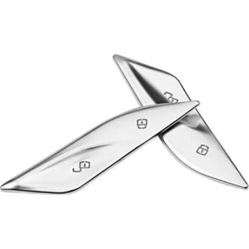 For 5 Series G38 G30 6GT F10 Car Door Unlock Switch Button Cover Trim Sticker Accessories for 6 Series G01 X3 X4