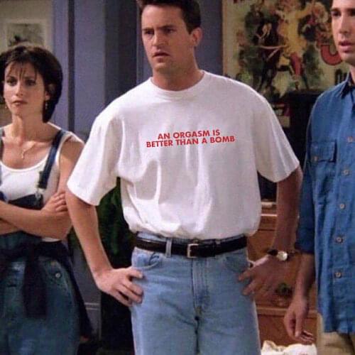 An Orgasm Better Than A Bomb T-Shirt Women Unisex Fashion Clothes Cotton Casual Tops tshirt Summer Style t shirt tees