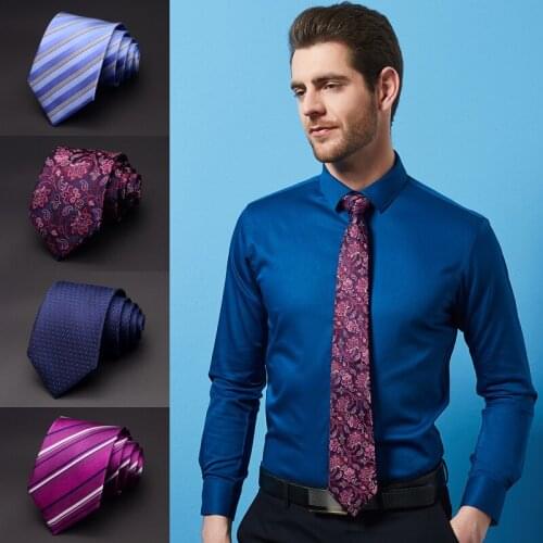 High Quality New Fashion Mens 100% Silk Striped Tie Designers Fashion 2019 New 8cm Neck Tie Luxury Silk Woven Mens Ties