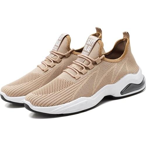 Summer Lightweight Men Sneakers Fashion Casual Shoes Breathable Walking Tennis Designer