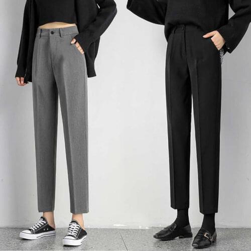 Luyaoskyen Women's Straight Trousers