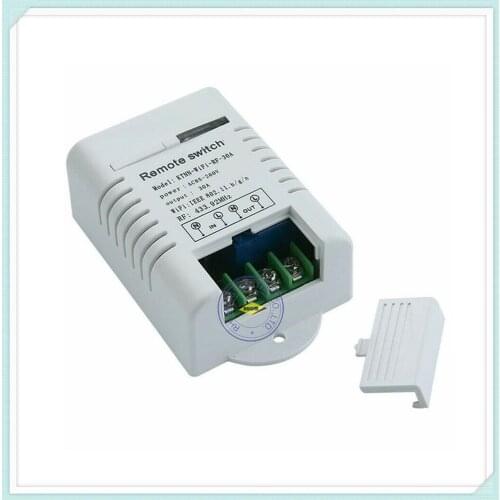 30A WiFi Relay Switch 1-Channel Smart Home Receiver Automation Modules