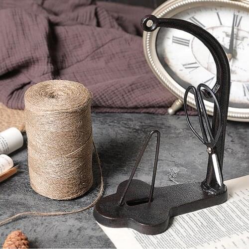 Sewing Machine Rope Winder Figurines Country Window Display Props Decoration DIY Handmade Props Flower Shop Cafe Home Ornaments