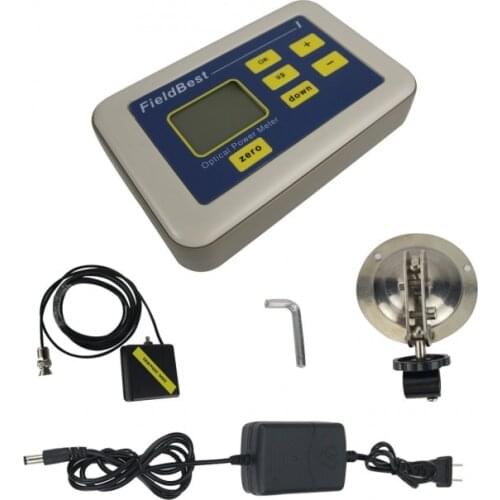 High Accuracy Resolution 10uW Full Wavelength 10uW-200mW Optical Power Meter Laser Power Meter