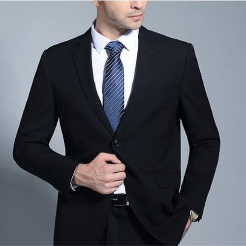 New Arrival Costume Homme Men Suits 2 Pcs Blazer Trousers Fashion Groom Wedding Terno Masculino Slim Fit Blazer Jacket+Pants