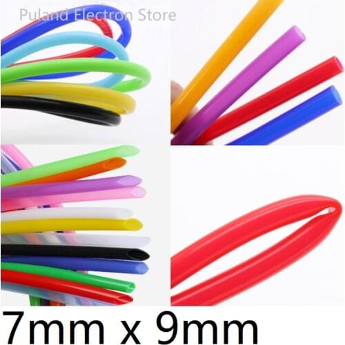7x9 Silicone Tube Flexible Rubber Hose ID 7mm OD 9mm Thickness 1mm Food Grade Soft Milk Beer Drink Pipe Water Connector
