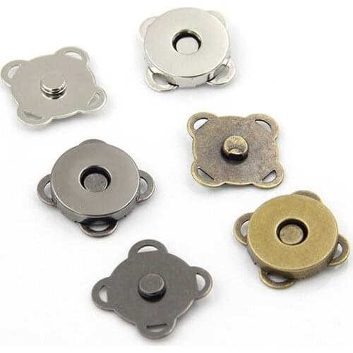 Clothing Accessories High Quality Magnet Button Metal Button Gold Bronze DIY Sewing Button Accessories