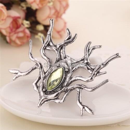 Movie Jewelry Thranduil Spider Shaped Brooches Vintage Alloy Pins/Brooches For Women/Men