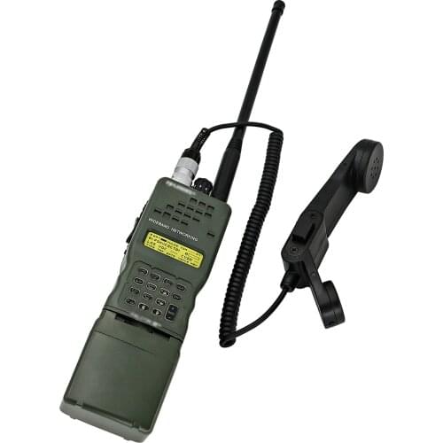 PRC 152 PRC152A Harris Dummy Radio Case,Military Talkie-Walkie Model No Function+H250 Handheld Speaker Microphone 6 Pin Ptt