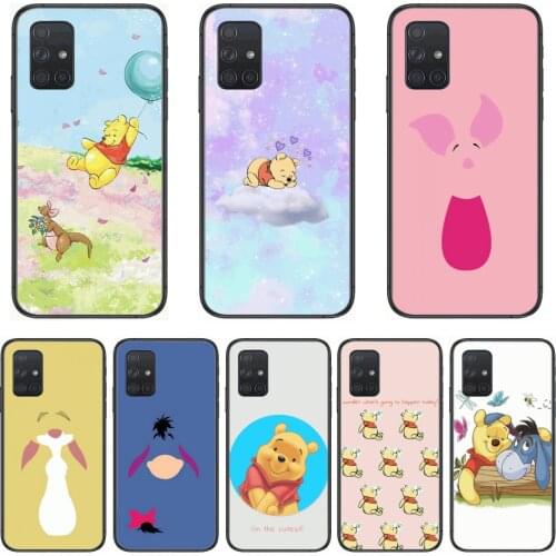 Phone Case Winnie the Pooh Tigger Piglet Donkey Eyeore Phone Case Hull For Samsung Galaxy A 50 51 20 71 70 40 30 10 E 4G 5G S B