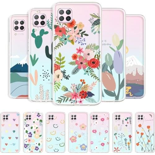 For Huawei P40 Lite Case Transparent Case For Huawei P40 Lite 4G 6.4 inch Clear Soft Back Cover For Huawei P40 Lite Phone Bumper