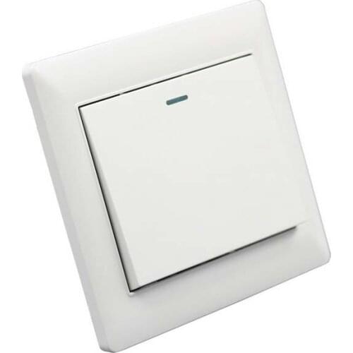 Home Universal 10A Power 1 button Wall Plate Light Lamp Bulb Switch Button Panel new